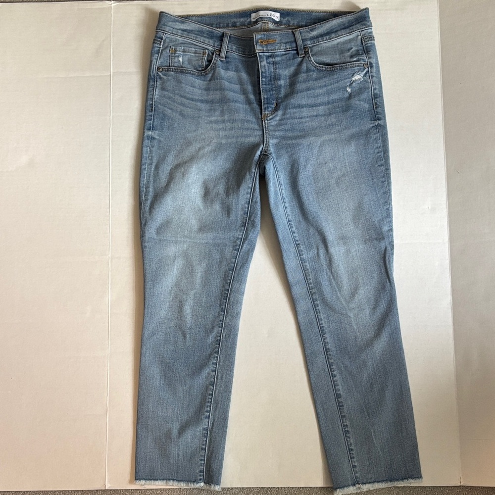 LOFT Light Blue Ankle Jeans